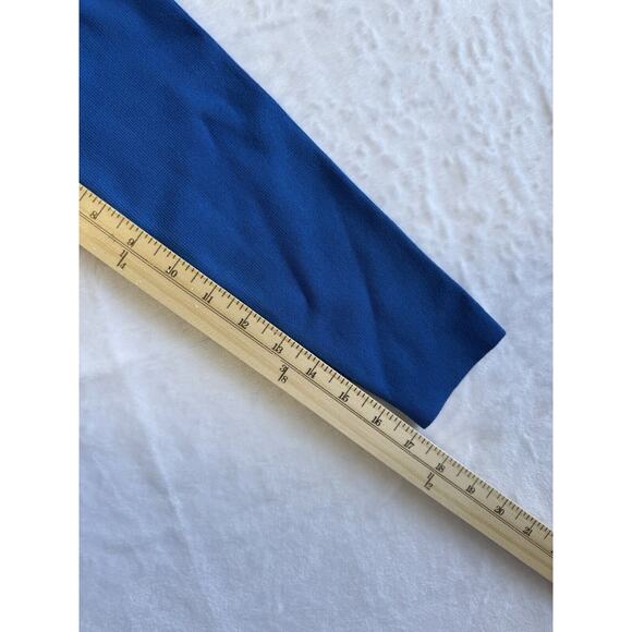 TED BAKER LONDON Kklara Scallop-Trim Stretch-Knit Cardigan Size 4 - Mid-Blue - Picture 10 of 11